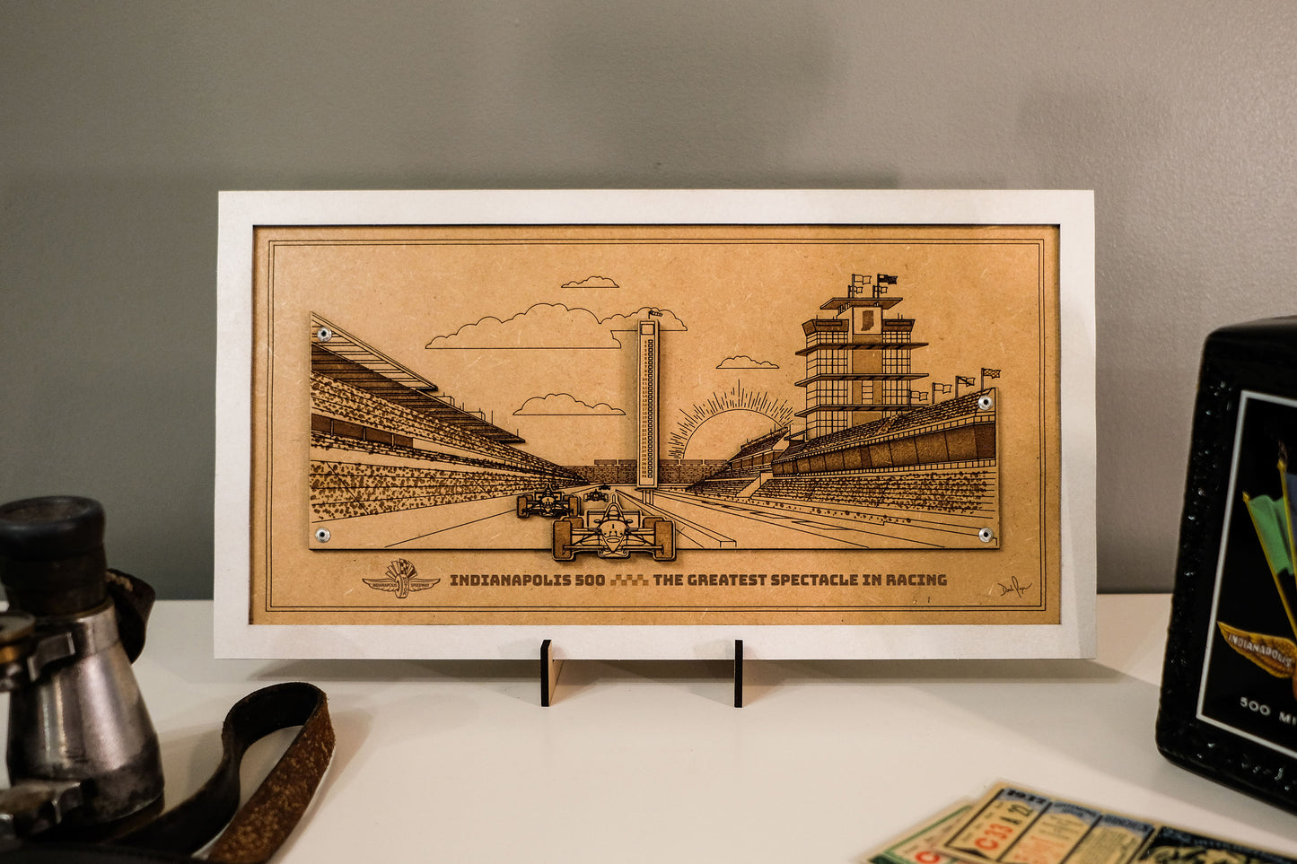 Indianapolis Motor Speedway “Long Live the Oval” – Officially Licensed Indy 500 Art