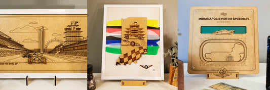 Give the Gift of Racing Legacy with PayneCraft Indianapolis 500 Art