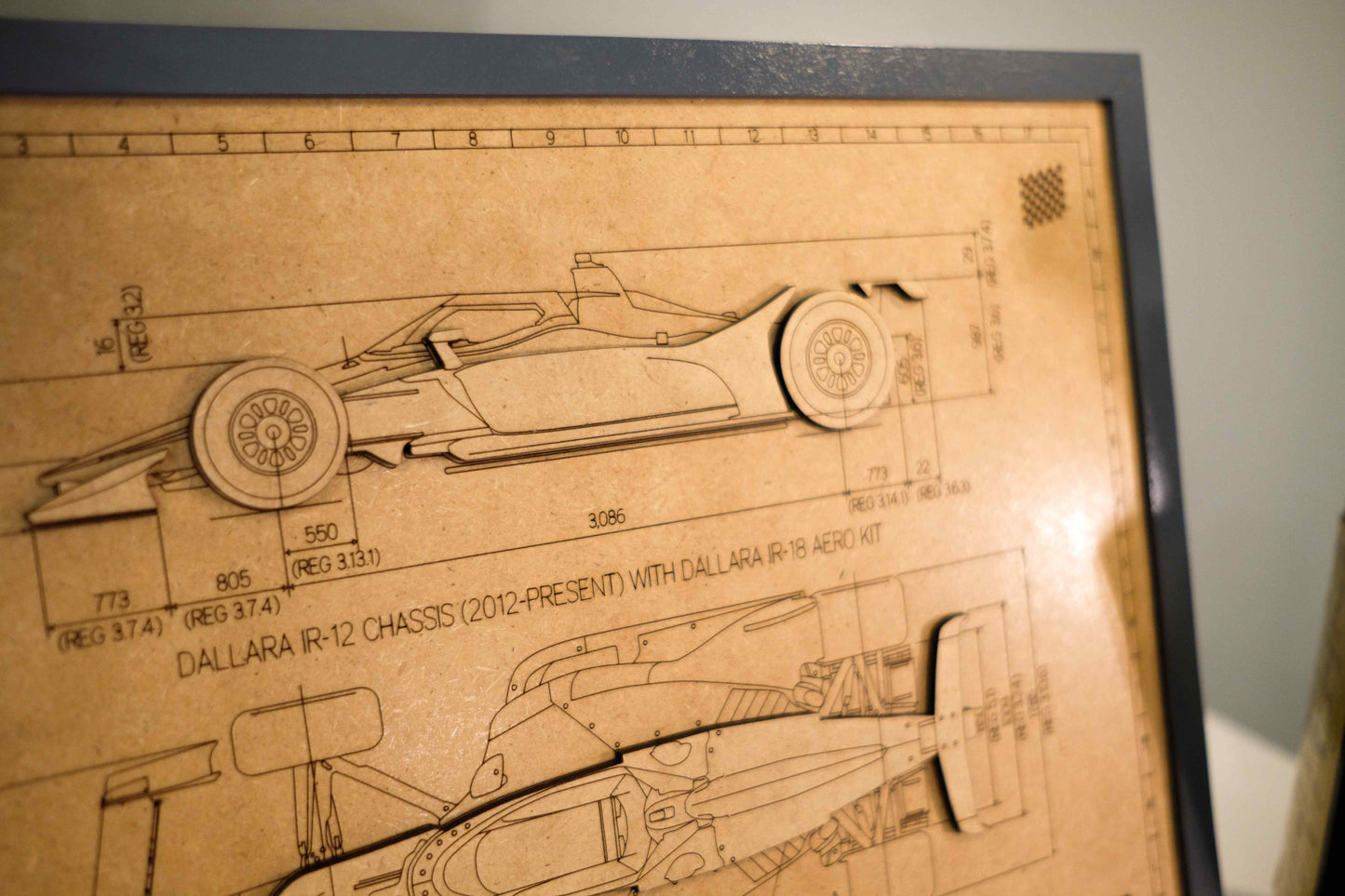 Indy 500 3D wood art – Indianapolis Motor Speedway® decor by PayneCraft