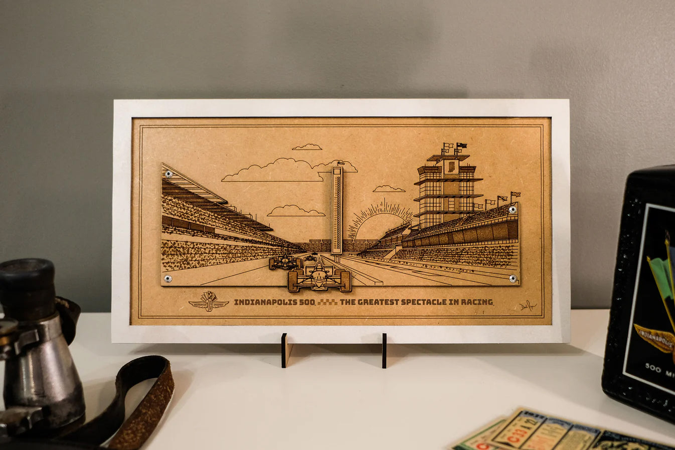Indianapolis Motor Speedway® “Long Live the Oval” – Officially Licensed Indy 500® Art